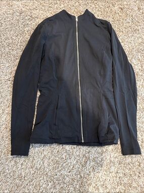 Nike Yoga Black Lightweight Full-Zip Define Jacket
